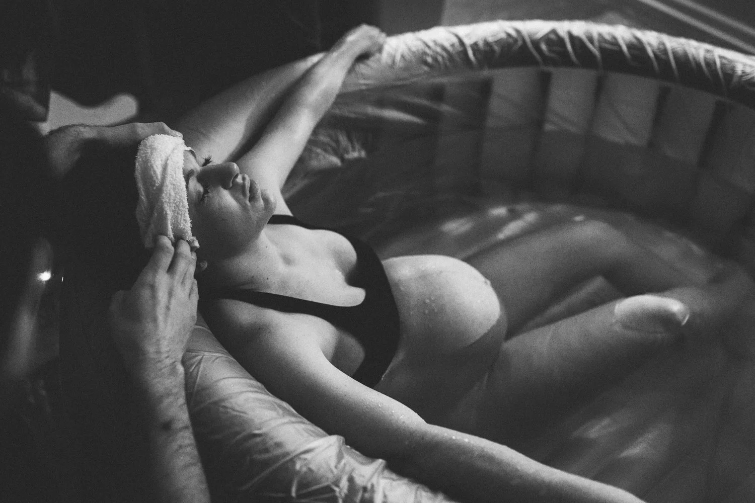 A prenatal appointment with a midwife